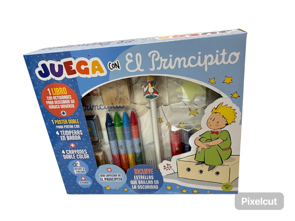 CAJA JUEGA CON+ BLOCK P/PINTAR N*2 PRINCIPITO